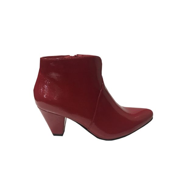 Botín Ecocuero Rojo