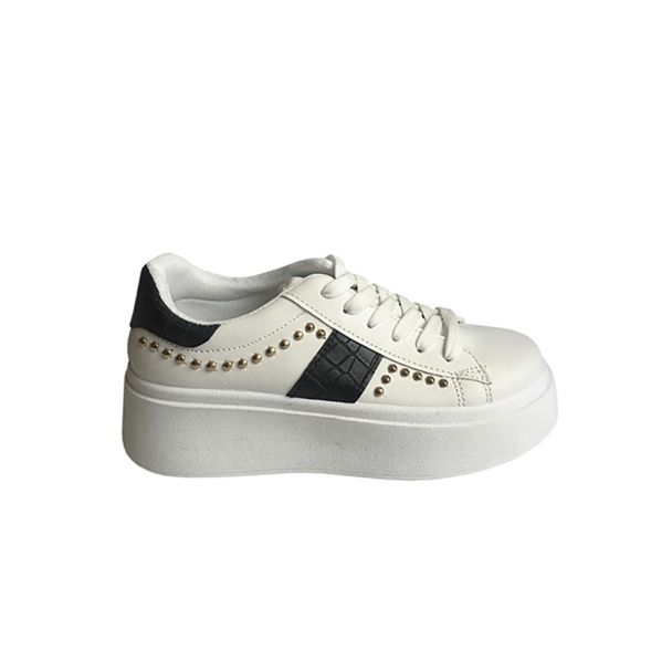 Zapatilla Ecocuero Negro