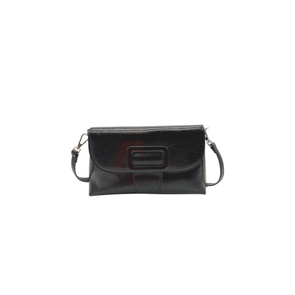 Cartera de fiesta Ecocuero Negro CRX34