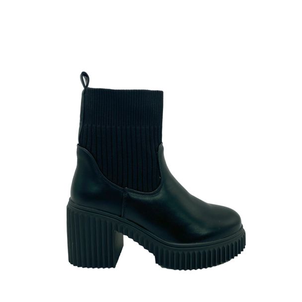 Botin Ecocuero Negro