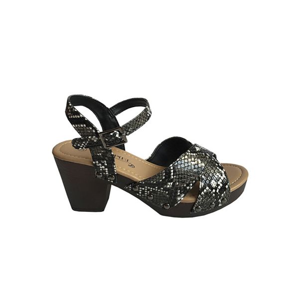 Sandalia Ecocuero Negro