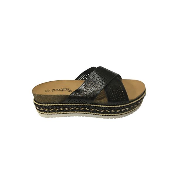 Sandalia Ecocuero Negro