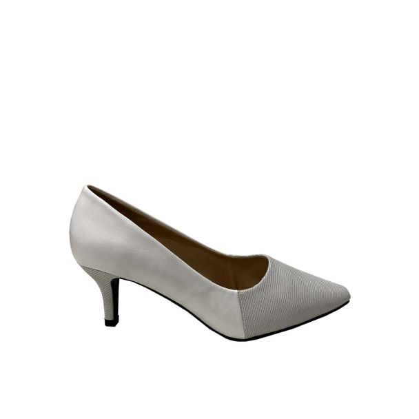 Zapato Reina Ecocuero Blanco
