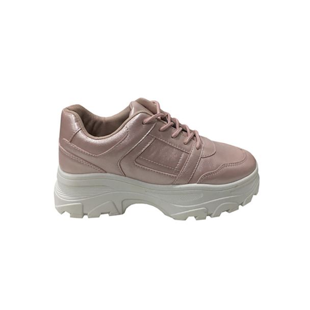 Zapatilla Ecocuero Rosa
