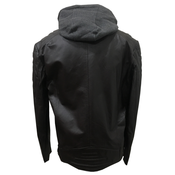 Chaqueta Cuero Café