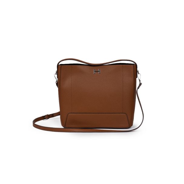 Cartera ecocuero CRU95 Tan