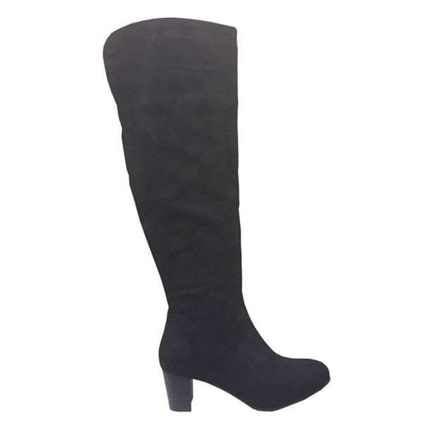 Bota Gamuza Ecológica Negro