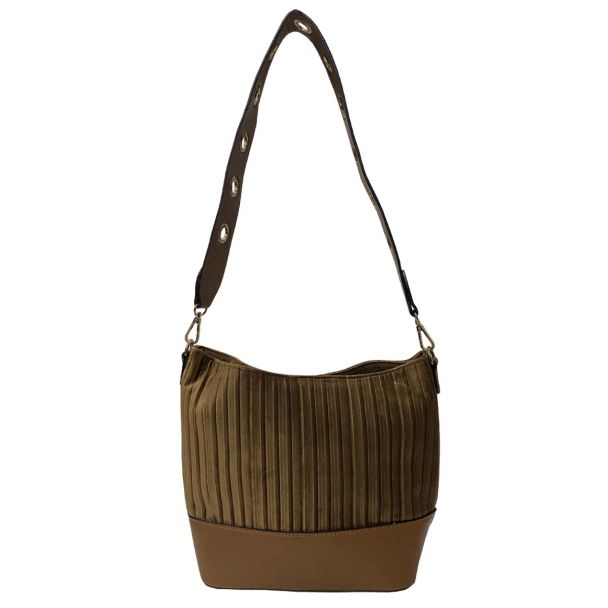 Cartera Cuero Ecológica Camel
