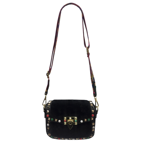 Cartera Cuero Ecológica Negro