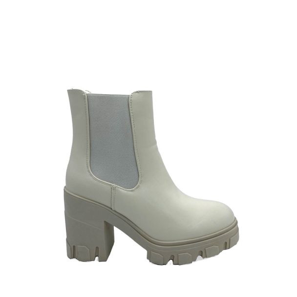 Botin ZAZ95 Ecocuero Blanco Invierno