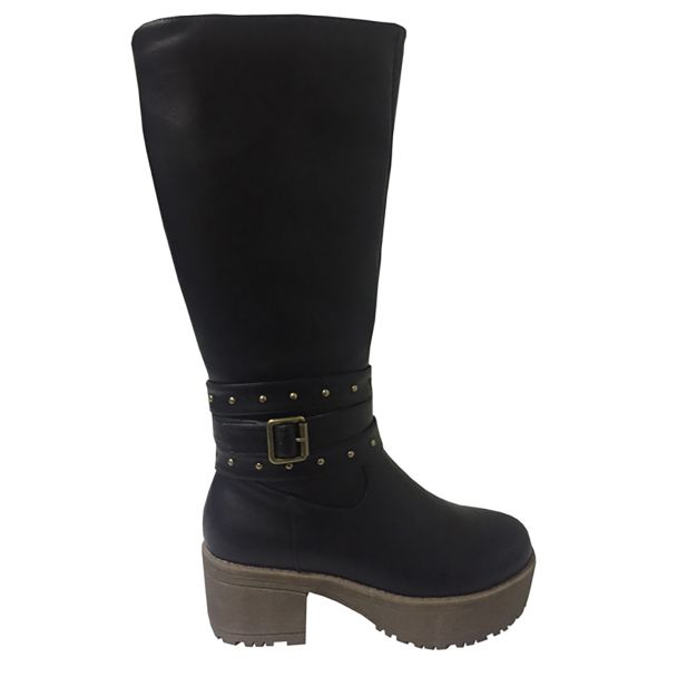 Bota Ecocuero Negro