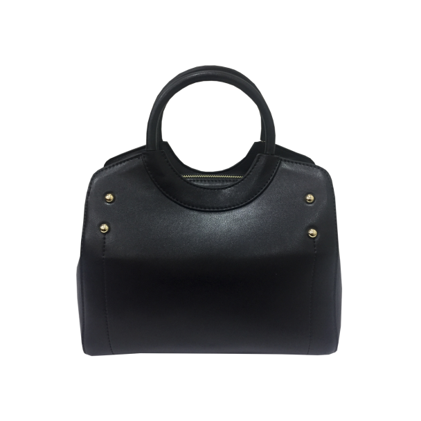 Cartera Cuero Negro