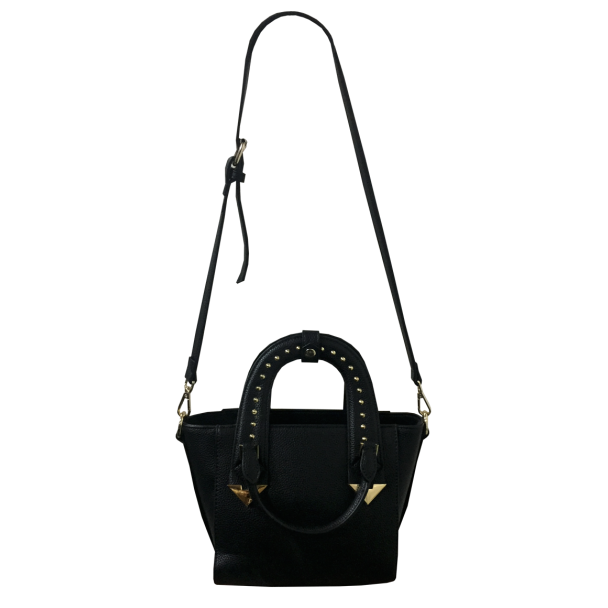 Cartera Cuero Ecológica Negro
