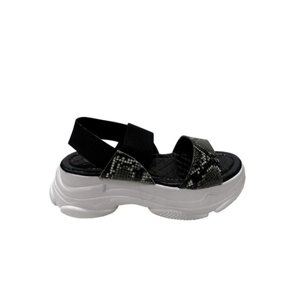 Sandalia Ecocuero Negro