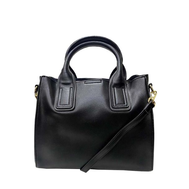 Cartera Cuero Negro