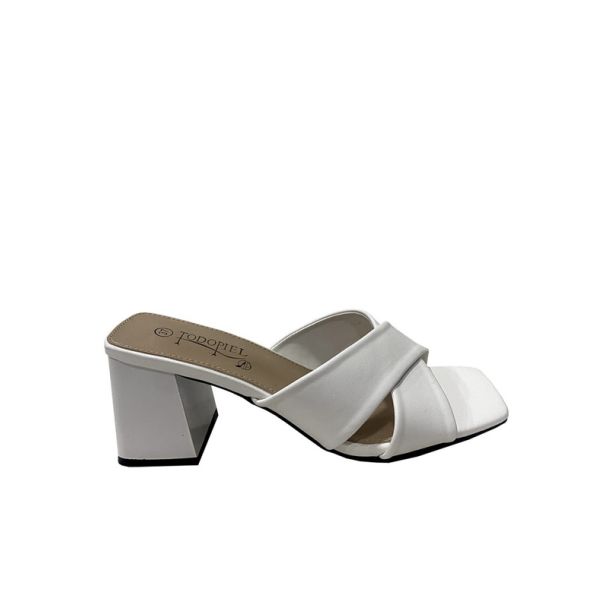 Sandalia Ecocuero Blanco