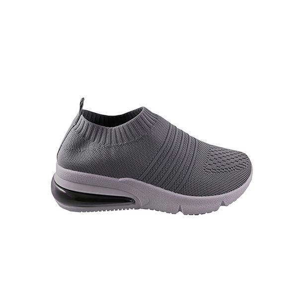 Zapatilla Ecocuero Gris