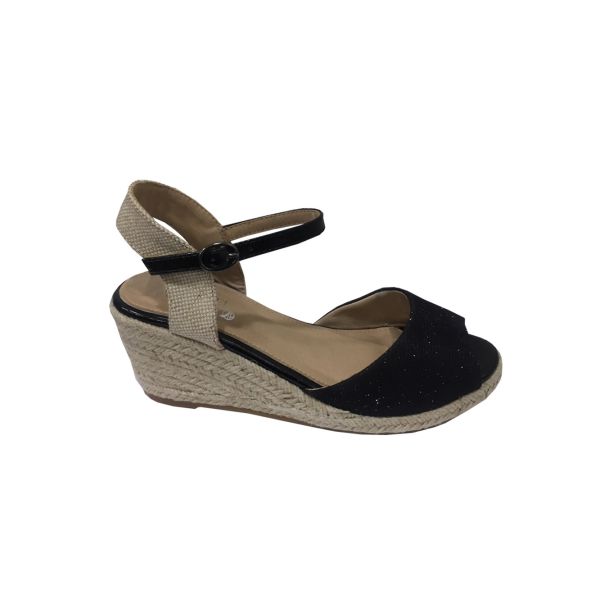 Sandalia Ecocuero Negro
