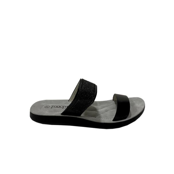 Sandalia Ecocuero Negro