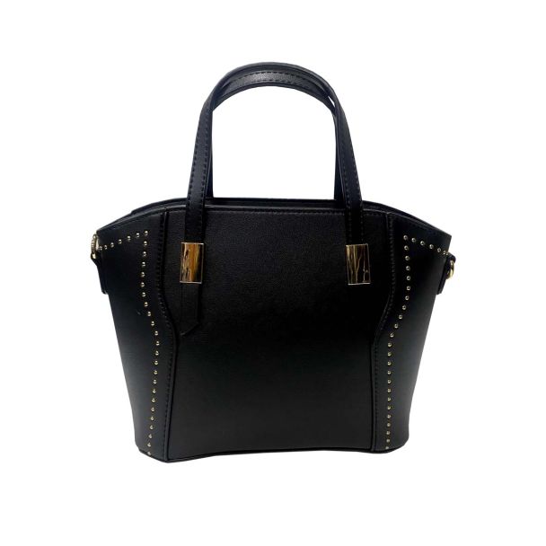 Cartera Cuero Ecológica Negro