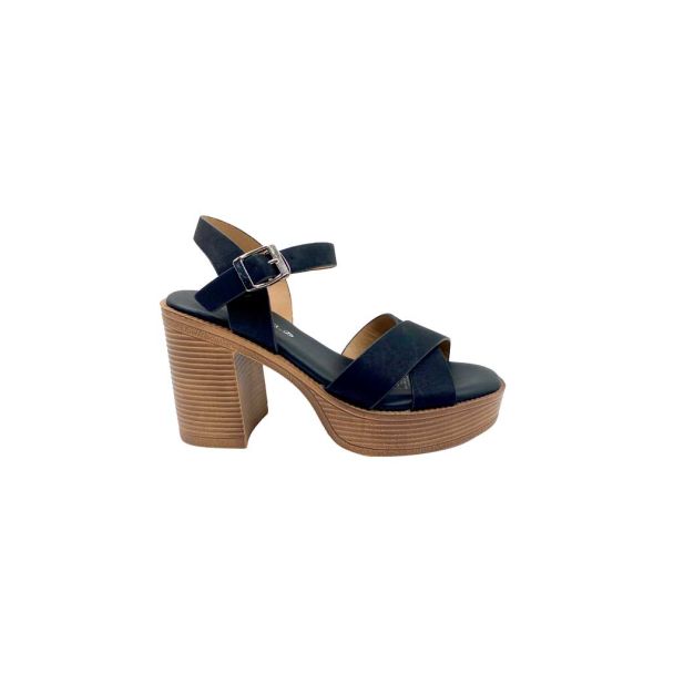 Sandalia Mujer Negro ZB031