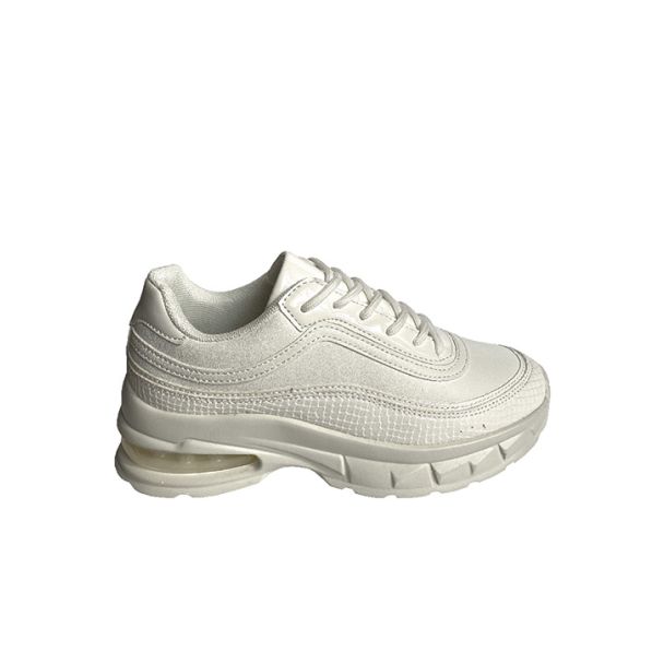 Zapatilla Ecocuero Blanco