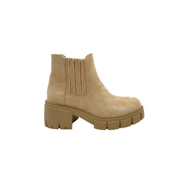 Botin Mujer Beige ZB044