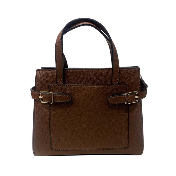 Cartera Cuero Ecológica Café