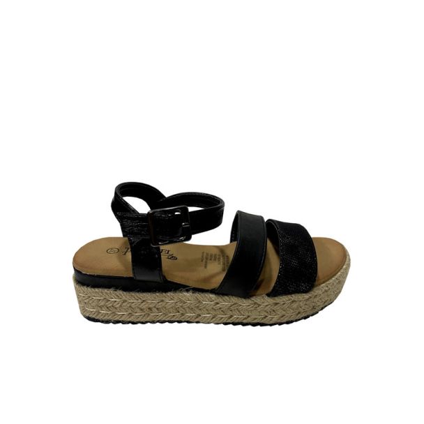 Sandalia Ecocuero Negro