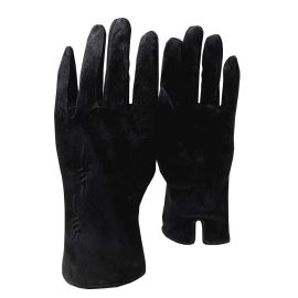 Par De Guantes De Cuero Gamuza - IV CUEROS